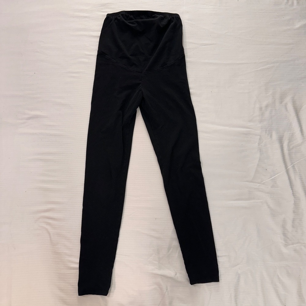 H&M Mama Women‎ Black Leggings S Maternity Basics Staples